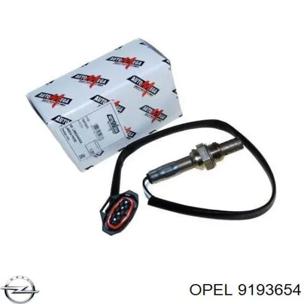 9193654 Opel лямбда-зонд, датчик кислорода до катализатора