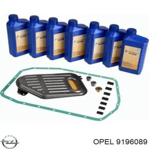  Трансмиссионное масло Opel (9196089)