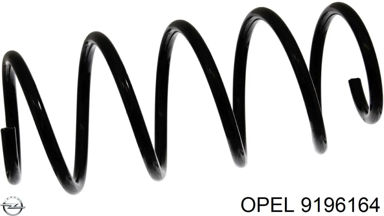 9196164 Opel пружина передняя
