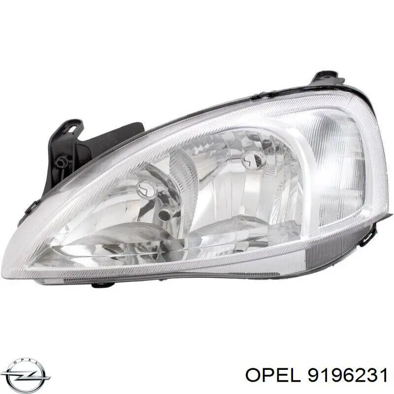 Фара левая Opel 9196231 цена, от 52.49 USD