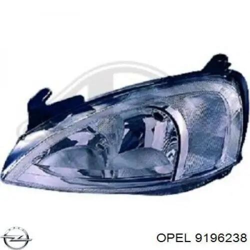 Фара левая Opel 9196238 цена, от 32.94 USD
