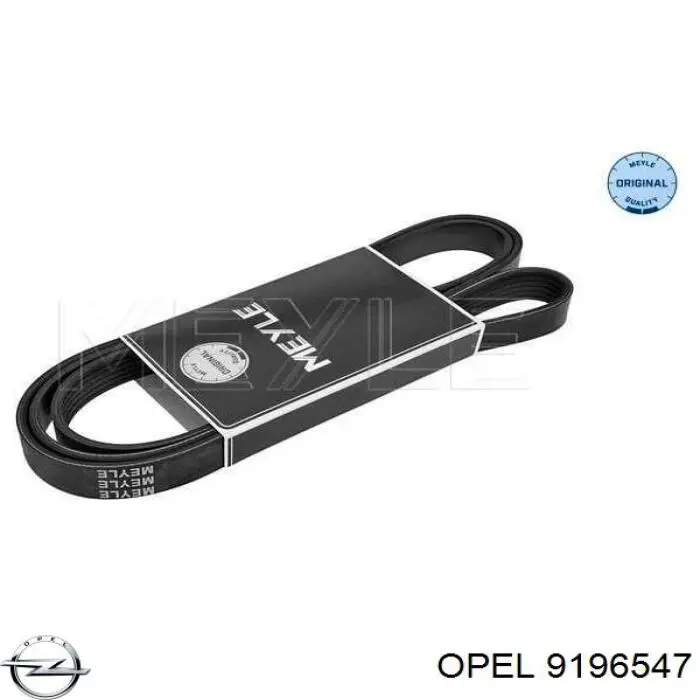 Клиновый ремень Opel 9196547 цена, от 14.27 USD