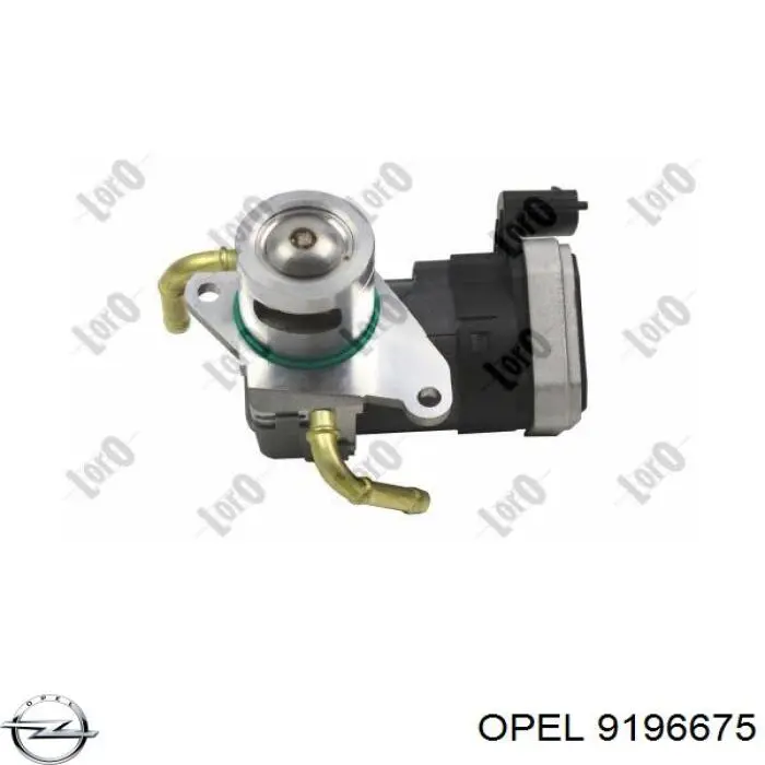 Приборы управления системы рециркуляции Opel 9196675 цена, от 123.69 USD
