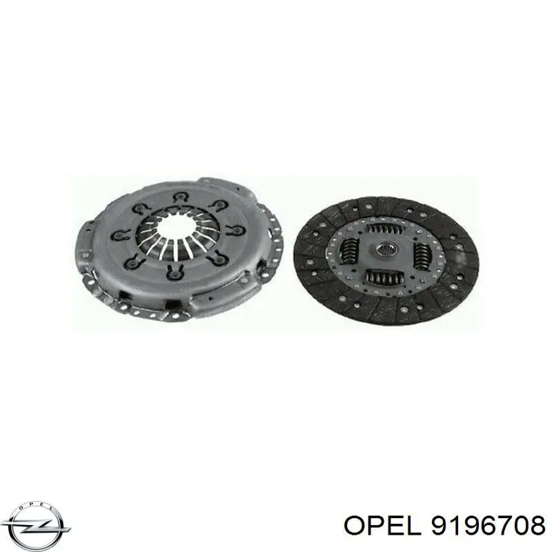 Лепестковая корзина сцепления Opel 9196708 цена, от 19.00 USD