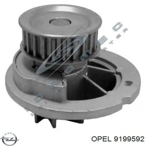 Купить 9199592 Opel Насос охлаждения