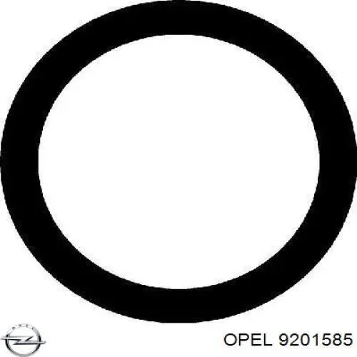 9201585 Opel прокладка впускного коллектора