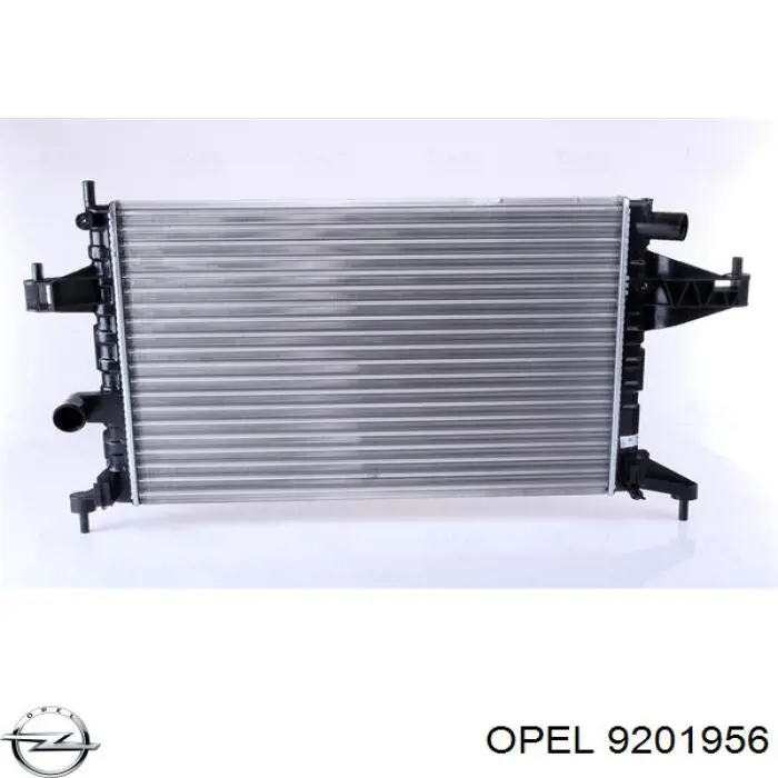 9201956 Opel радиатор