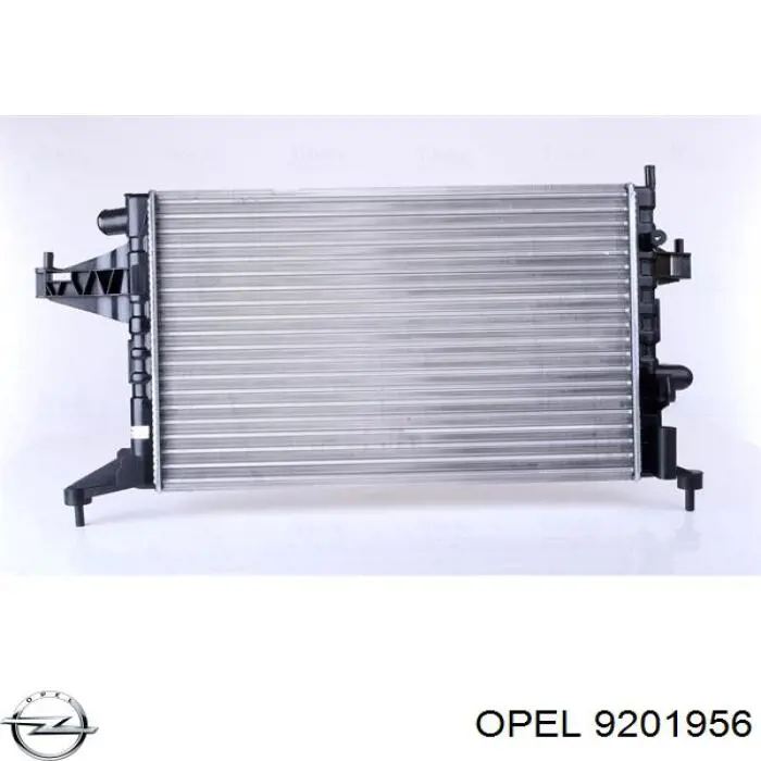 Радиатор охлаждения двигателя Opel 9201956 цена, от 57.90 USD