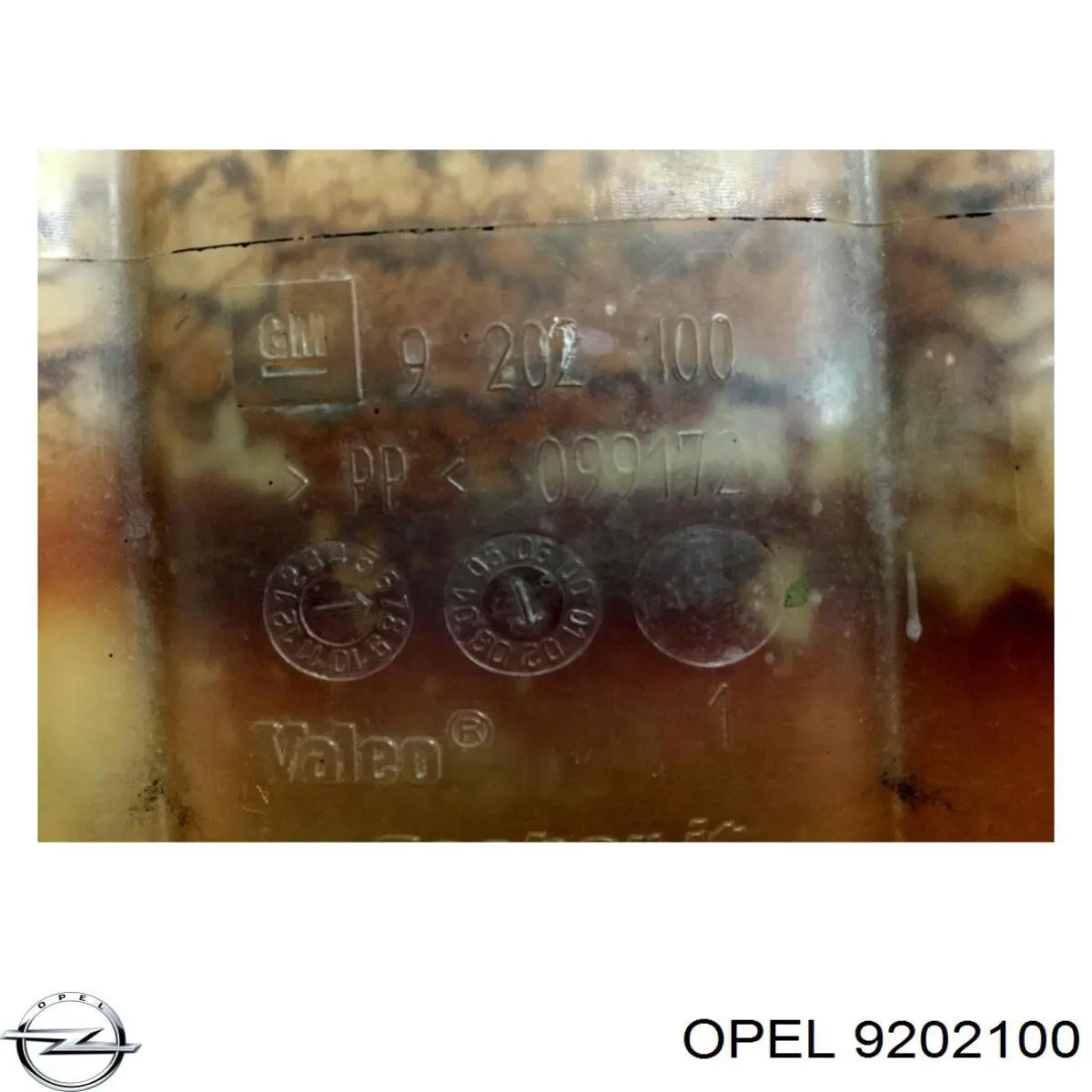 Купить 9202100 Opel Водяной бачок системы охлаждения