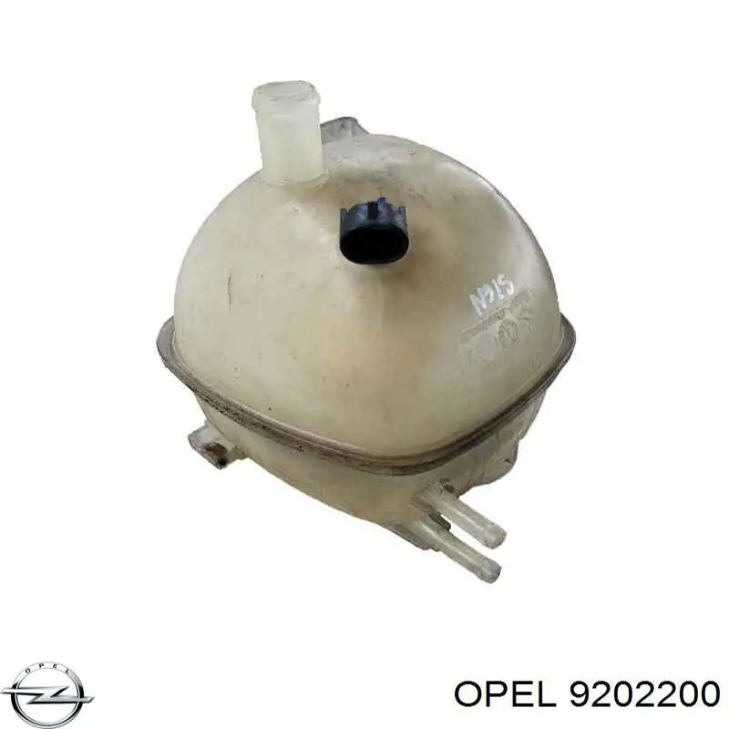 Бачок системы охлаждения 9202200 Opel