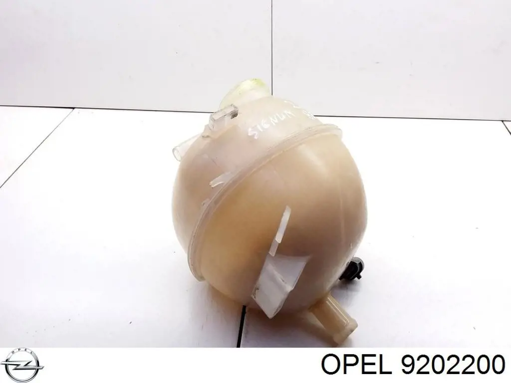 Бачок системы охлаждения двигателя расширительный Opel 9202200 цена, от 32.86 USD