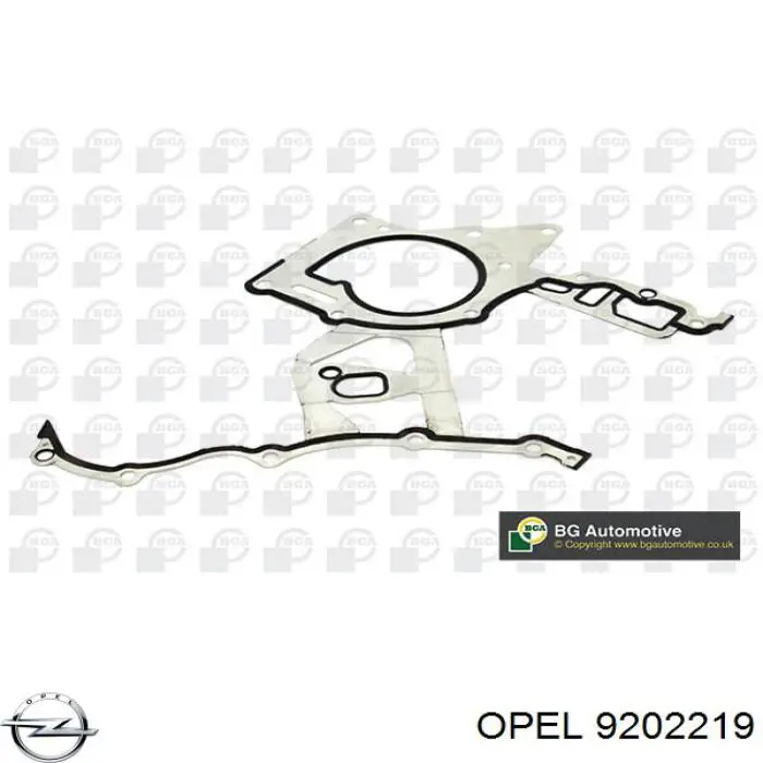 9202219 Opel прокладка масляного насоса