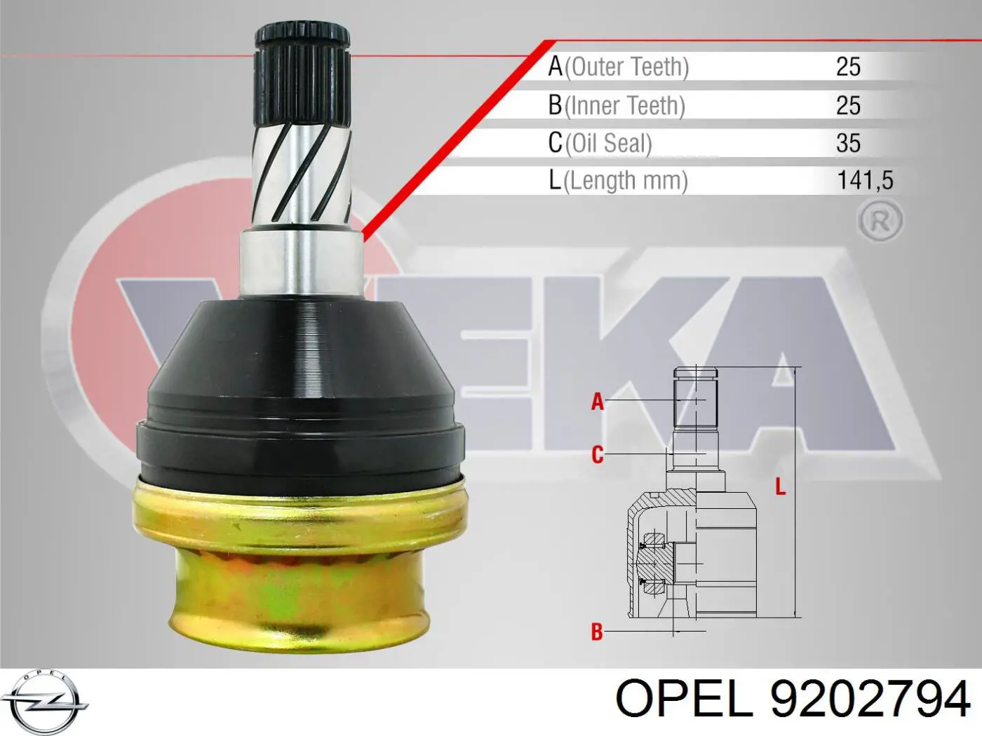  9202794 Opel