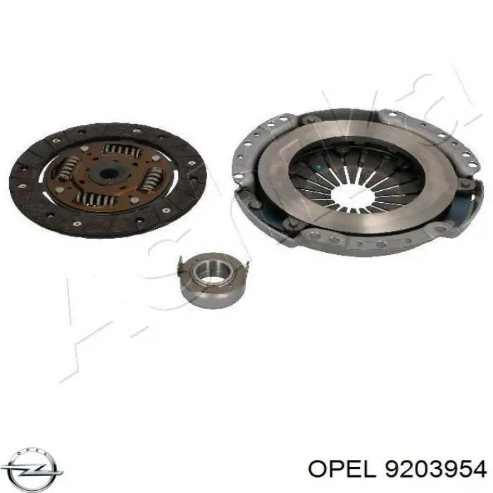 9203954 Opel диск сцепления