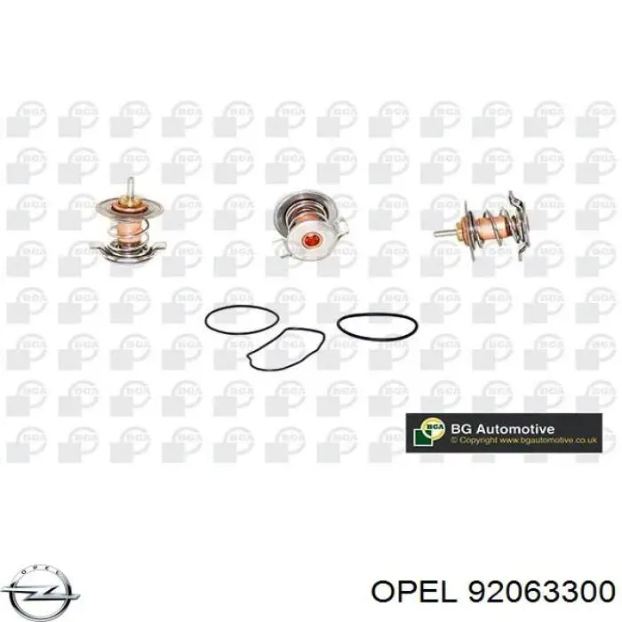 Термостат в корпусе Opel 92063300 цена, от 17.01 USD