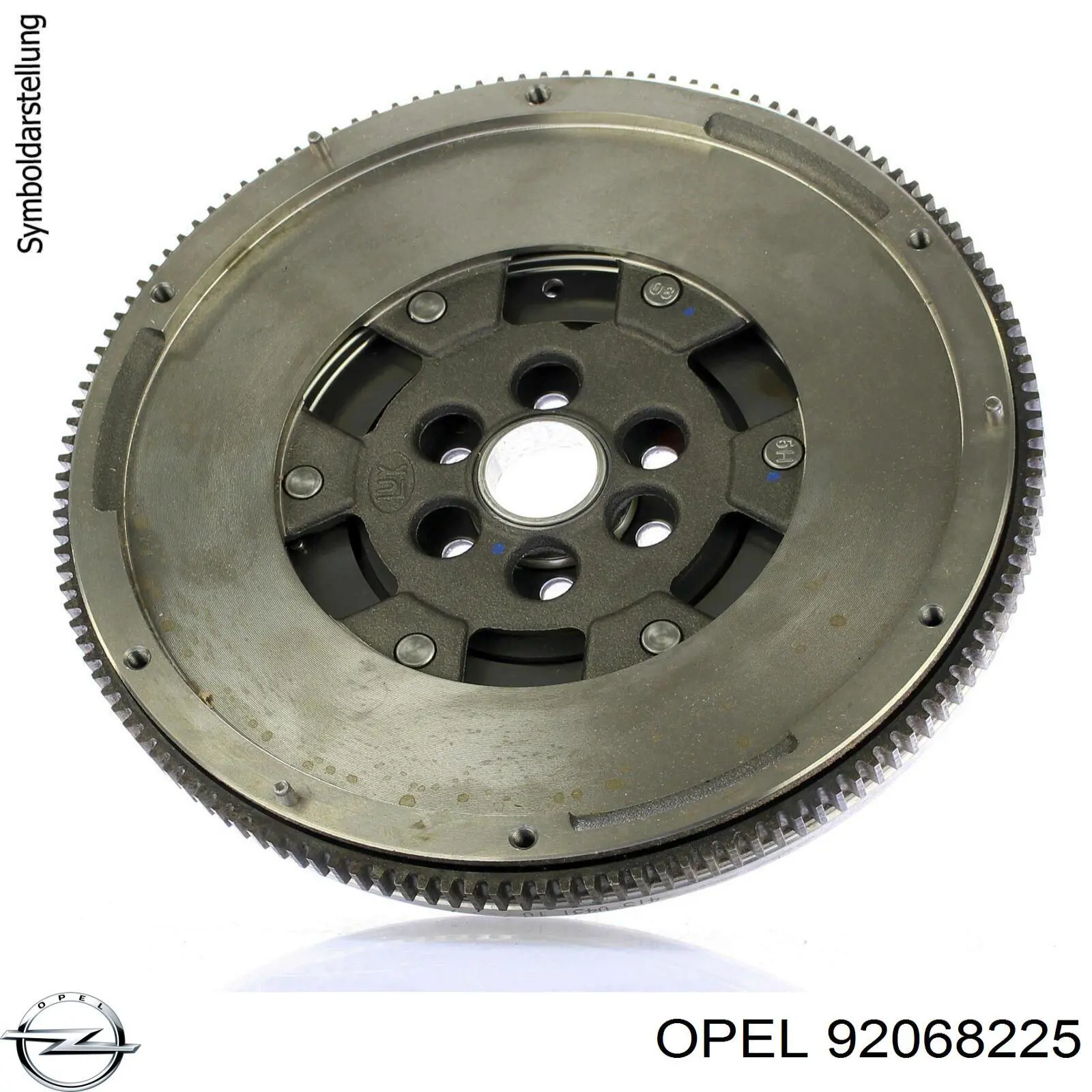 92068225 Opel volante de motor