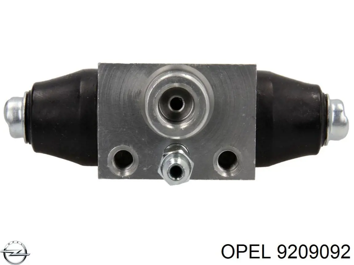 9209092 Opel цилиндр тормозной колесный рабочий задний