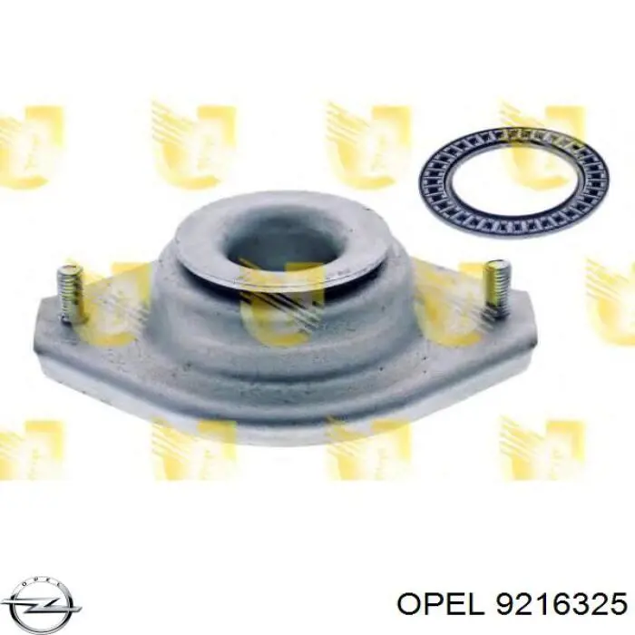 Опора переднего амортизатора 9216325 Opel