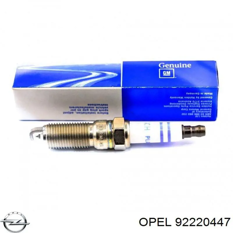 Купить 92220447 Opel Свечи автомобильные