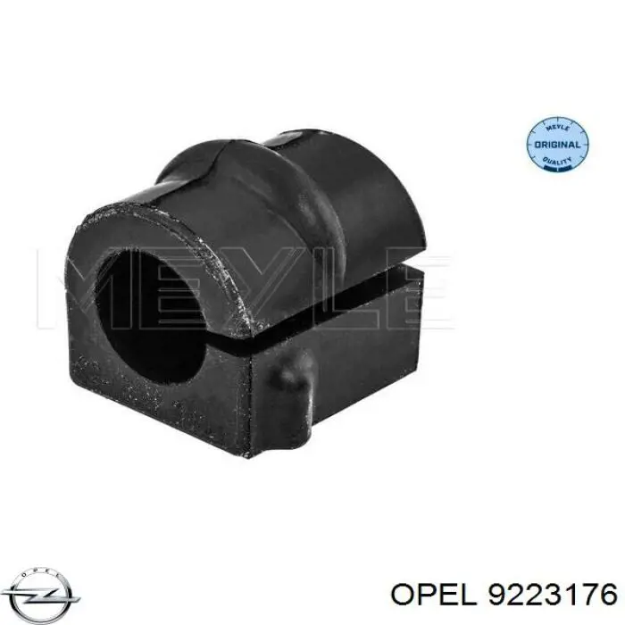 9223176 Opel Разрезная втулка стабилизатора