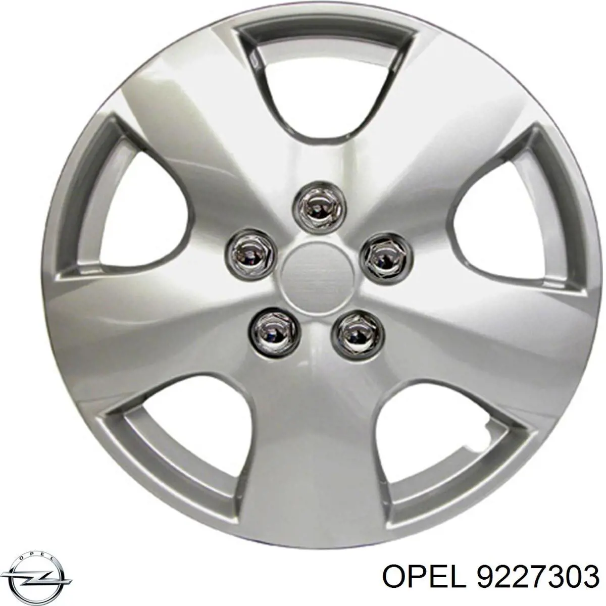 9227303 Opel Молдинг арки крыла переднего, левый