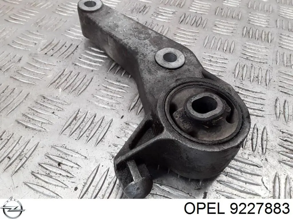 Кронштейн подушки (опоры) двигателя задней Opel 9227883