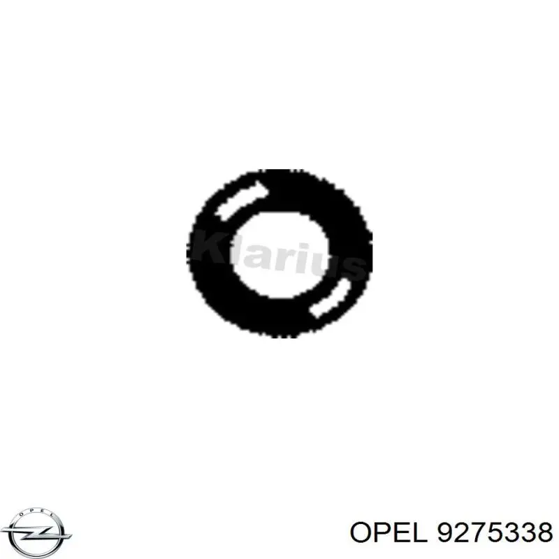 9275338 Opel Крепление глушителя