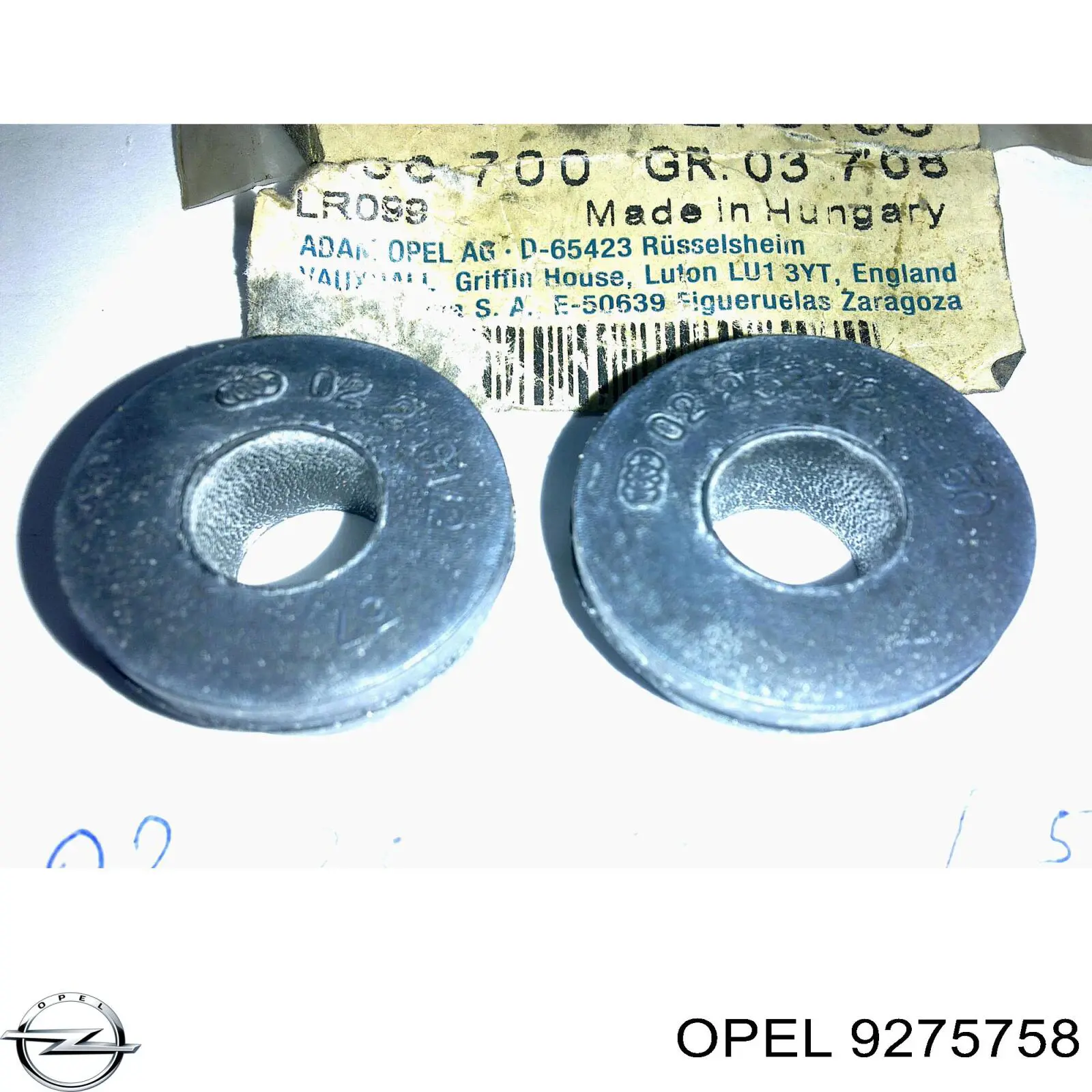Подушка крепления глушителя Opel 9275758 цена, от 0.65 USD