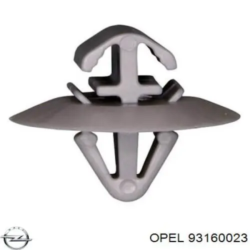 93160023 Opel cápsula (prendedor de fixação de placas sobrepostas do acesso)