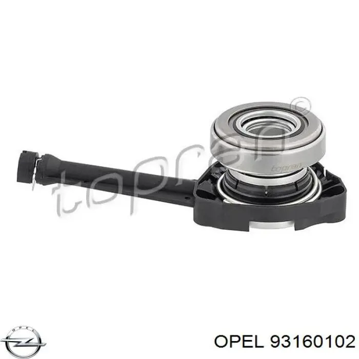 Цилиндр сцепления рабочий с выжимным подшипником Opel 93160102 цена, от 47.51 USD
