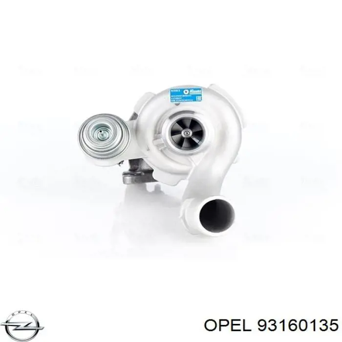 Турбонагнетатель Opel 93160135 цена, от 193.15 USD