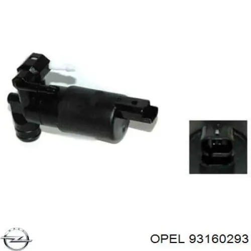 Моторчик омывателя 93160293 Opel