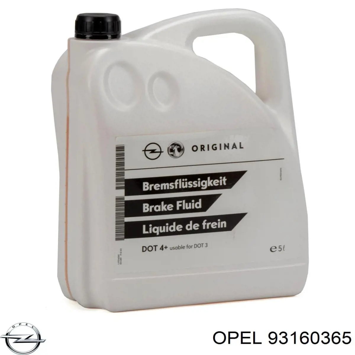 Купить 93160365 Opel Тормозная жидкость