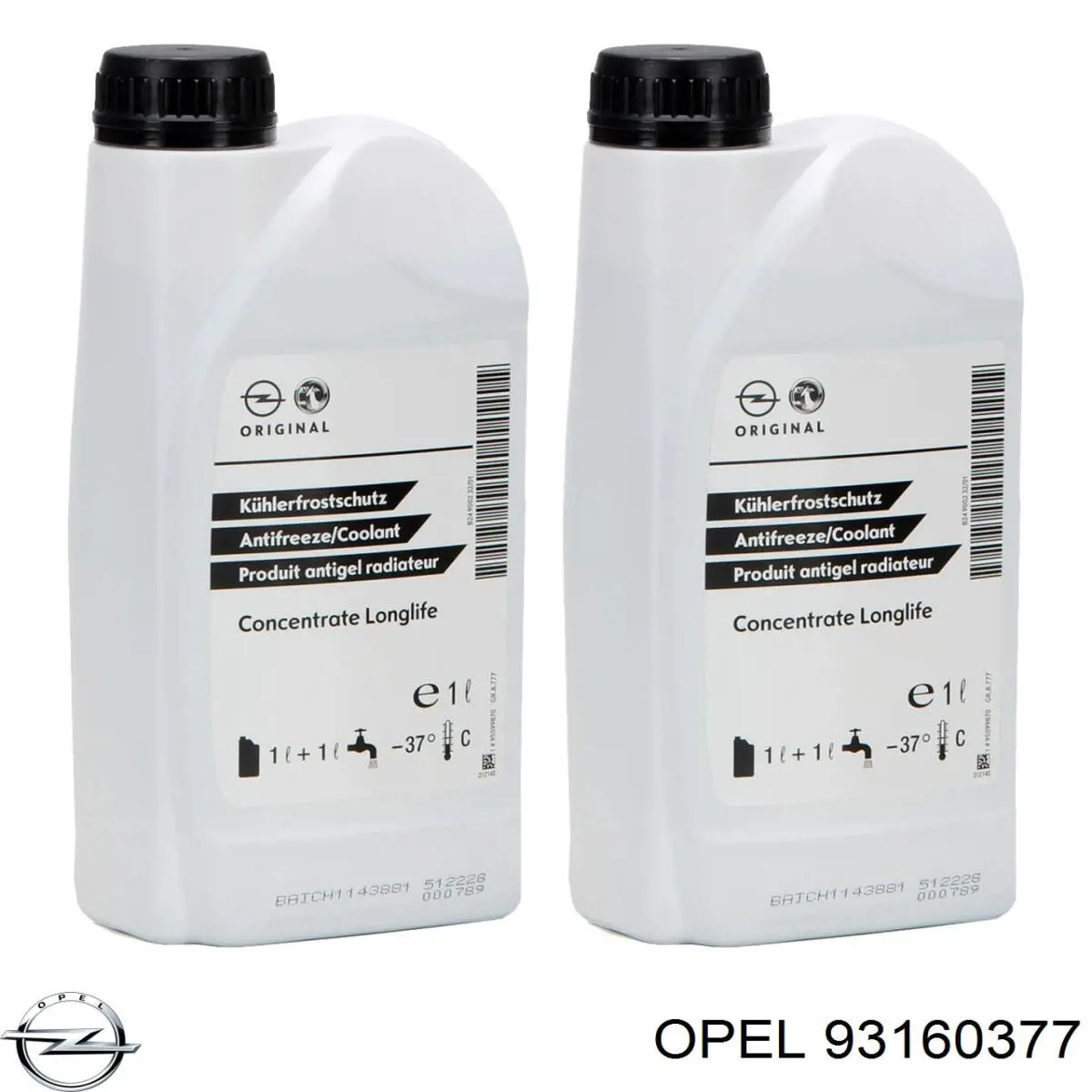 Антифриз 93160377 Opel