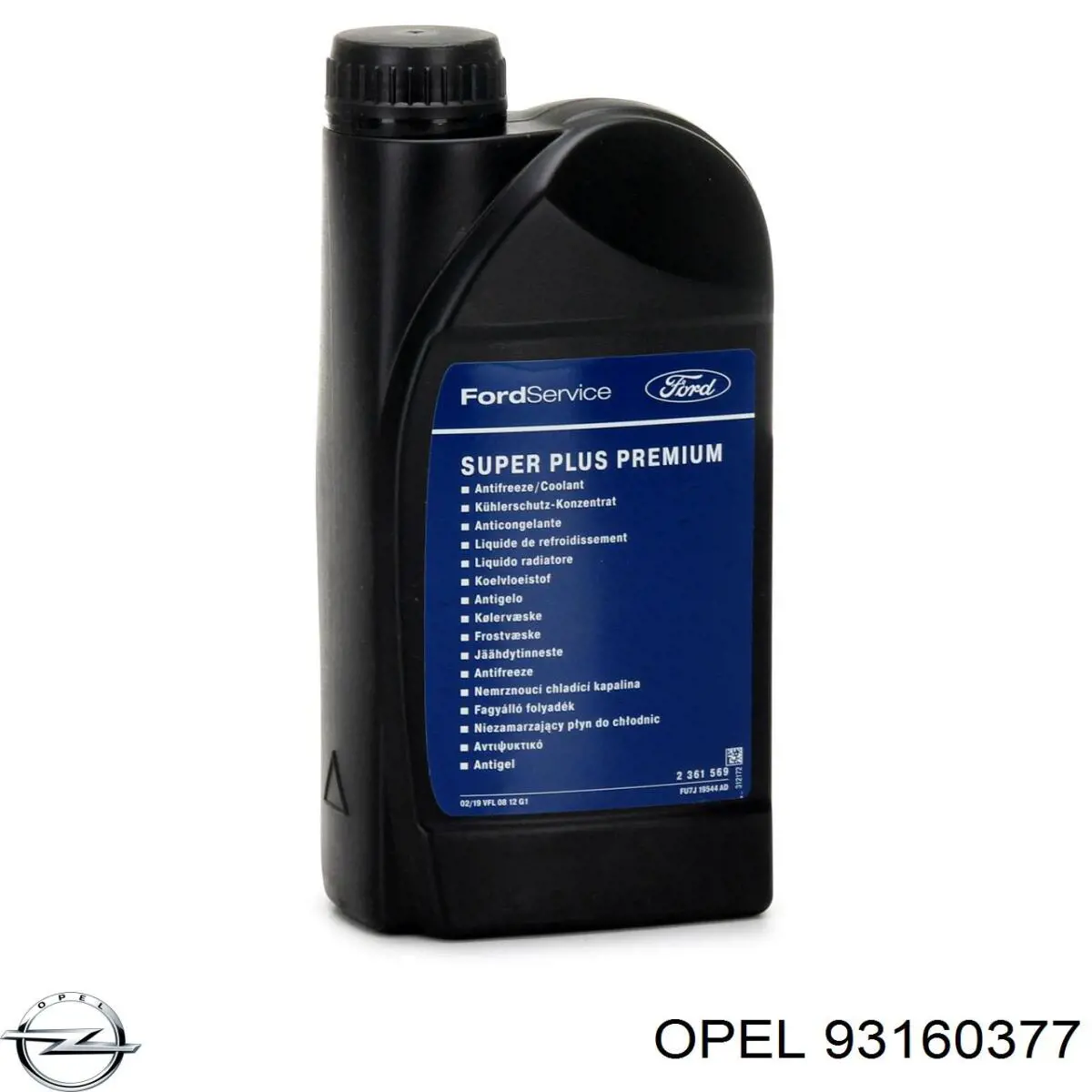 Антифриз 93160377 Opel