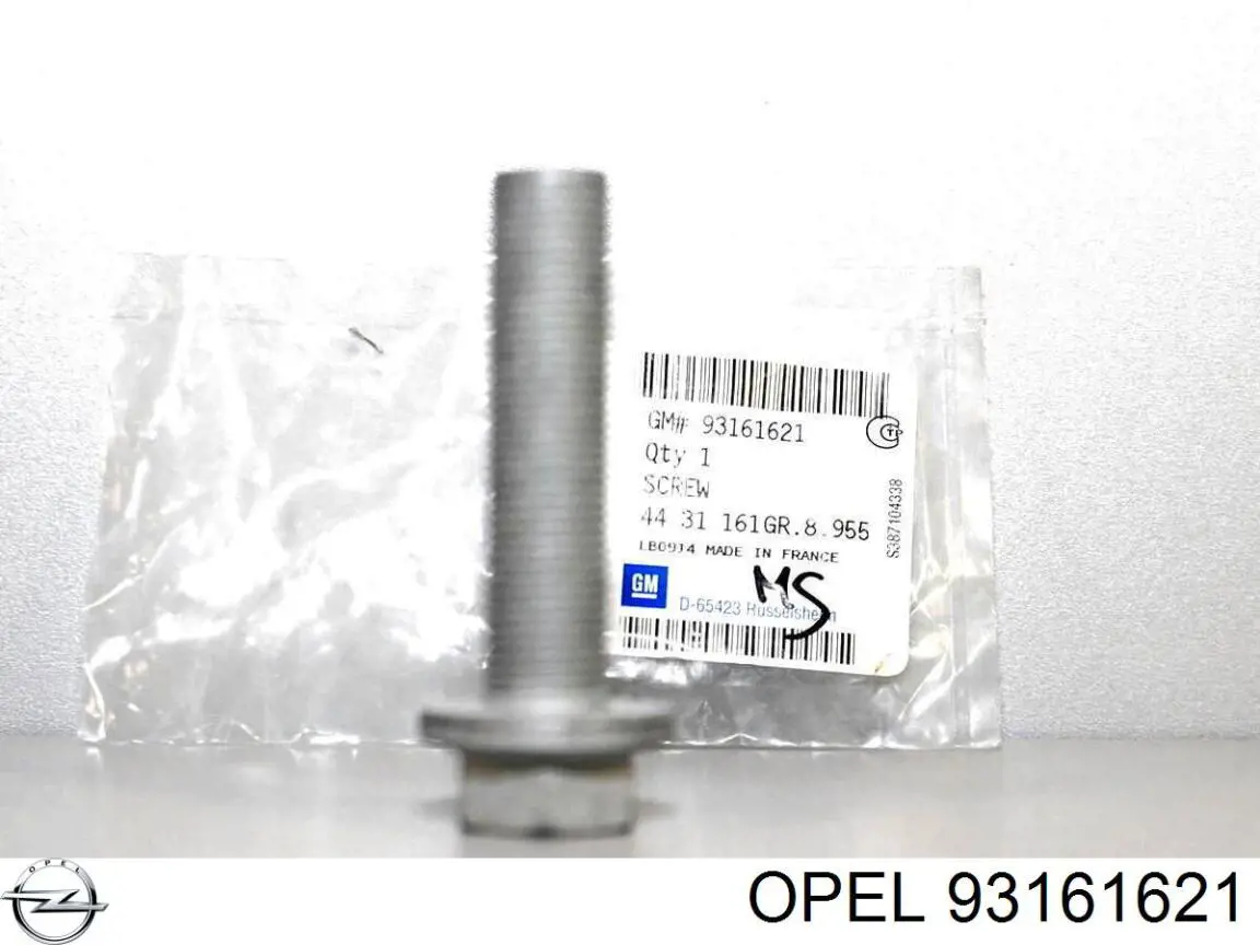 93161621 Opel parafuso da polia de cambota