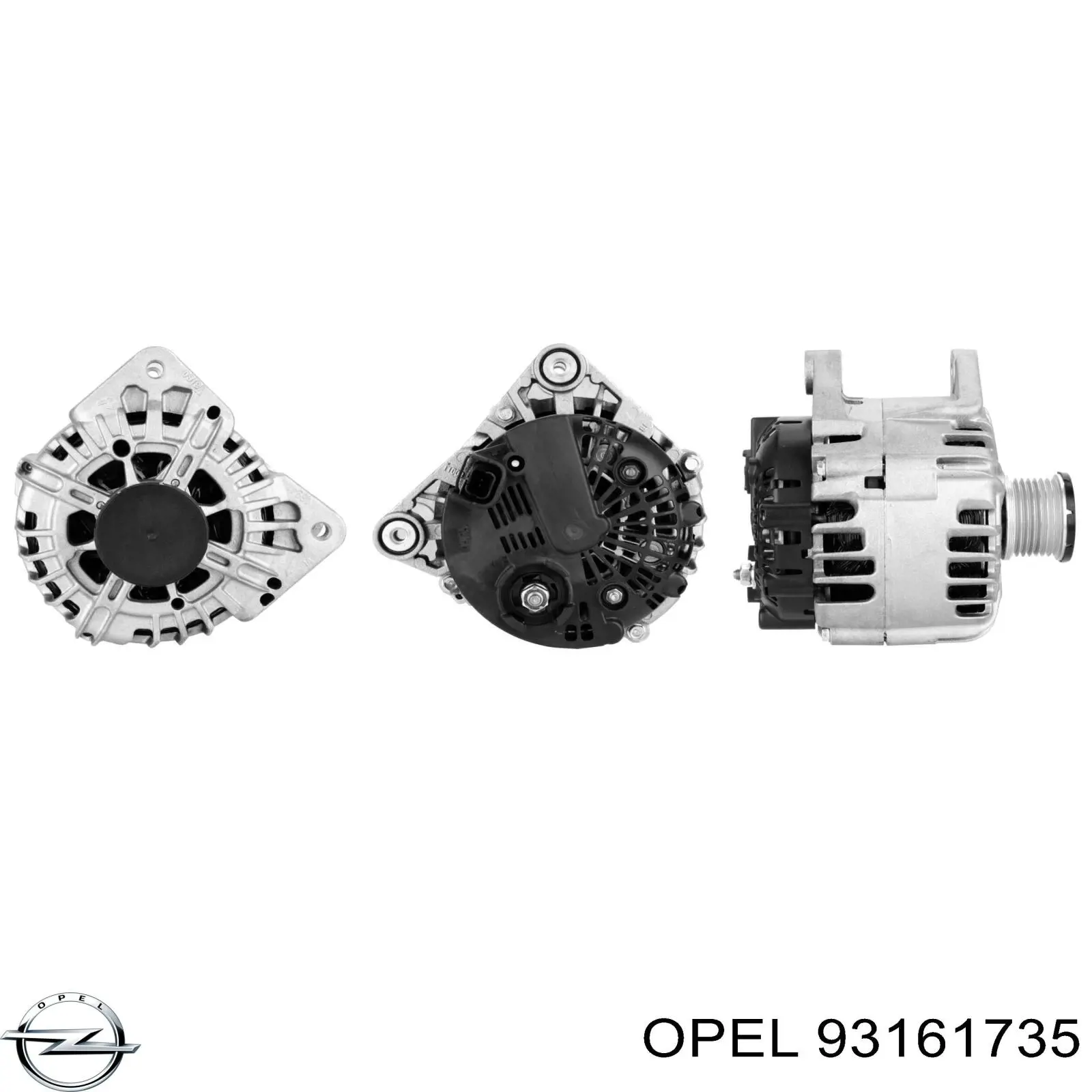 Автомобильный генератор Opel 93161735 цена, от 174.34 USD
