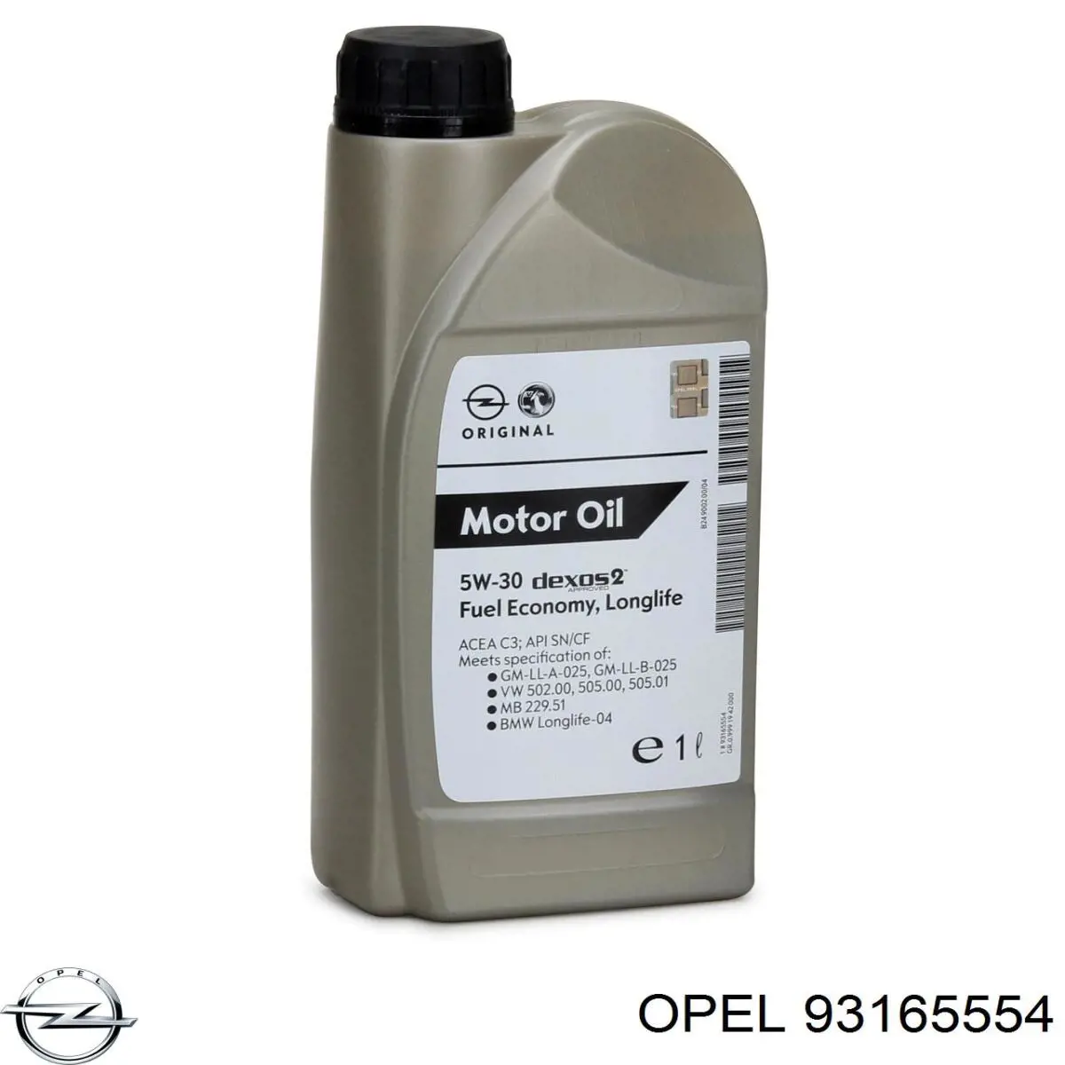 Моторное масло Opel (93165554)