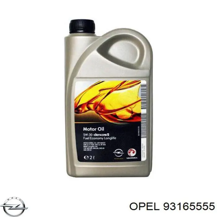 93165555 Opel Масло двигателя