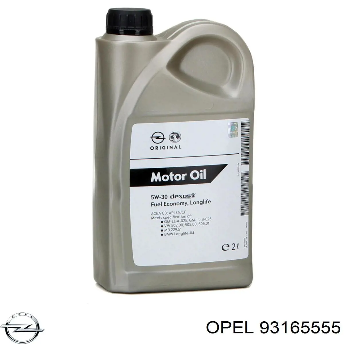 Моторное масло Opel (93165555)