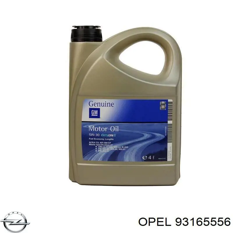 Моторное масло Opel (93165556)
