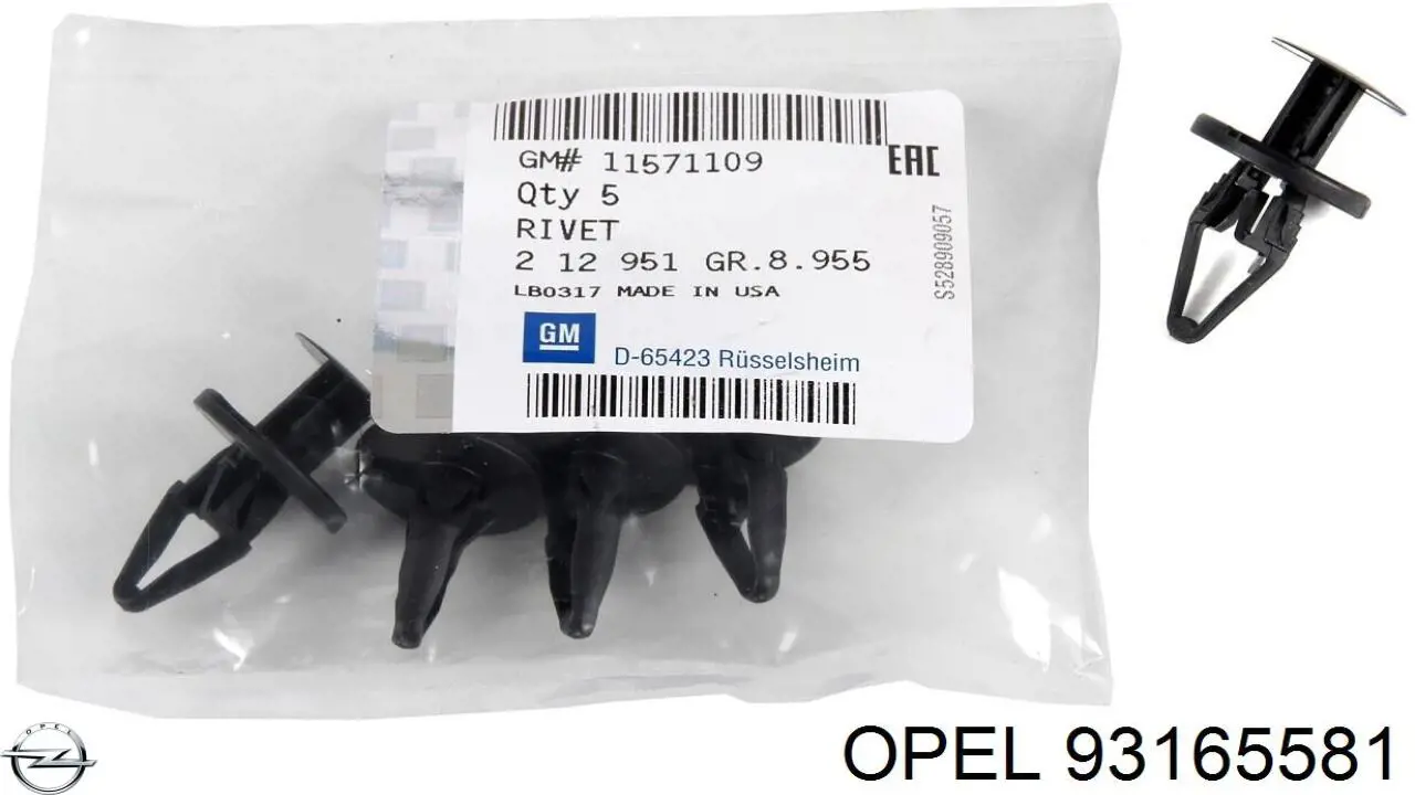  93165581 Opel