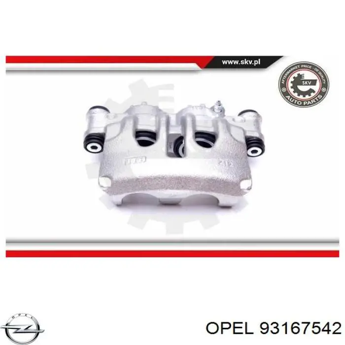 Супорт тормзной Opel 93167542 цена, от 64.88 USD