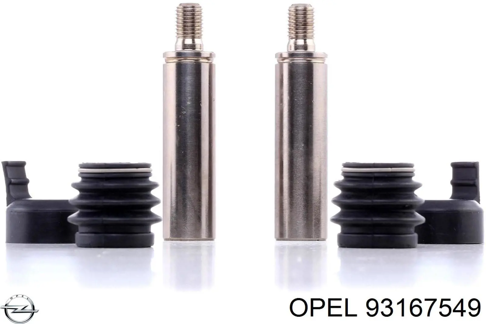 93167549 Opel ремкомплект суппорта тормозного переднего
