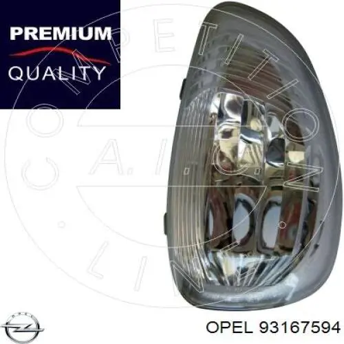 93167594 Opel Указатель поворота зеркала правый