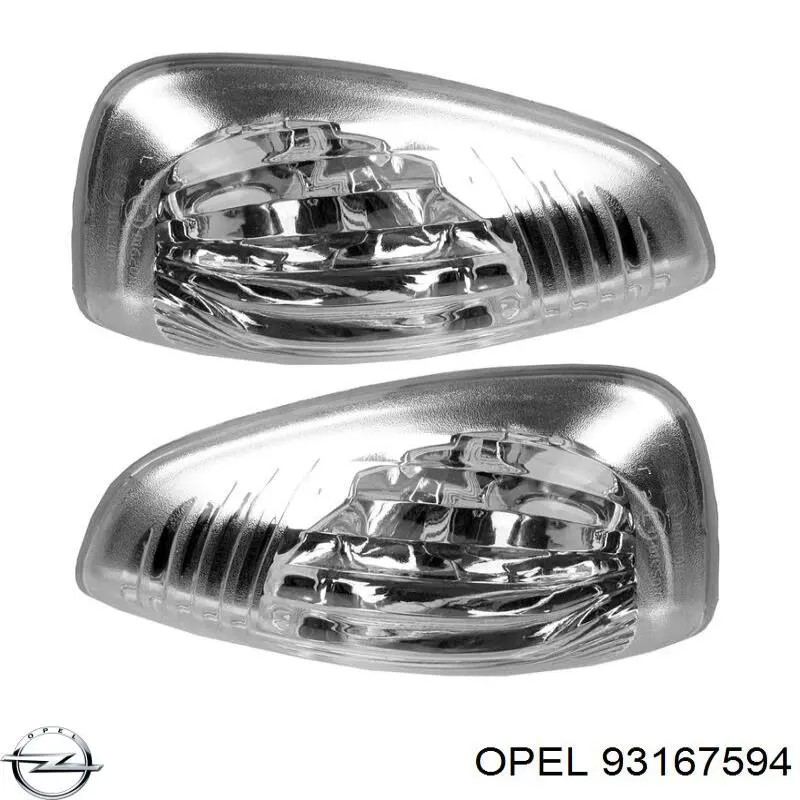 93167594 Opel pisca-pisca de espelho direito