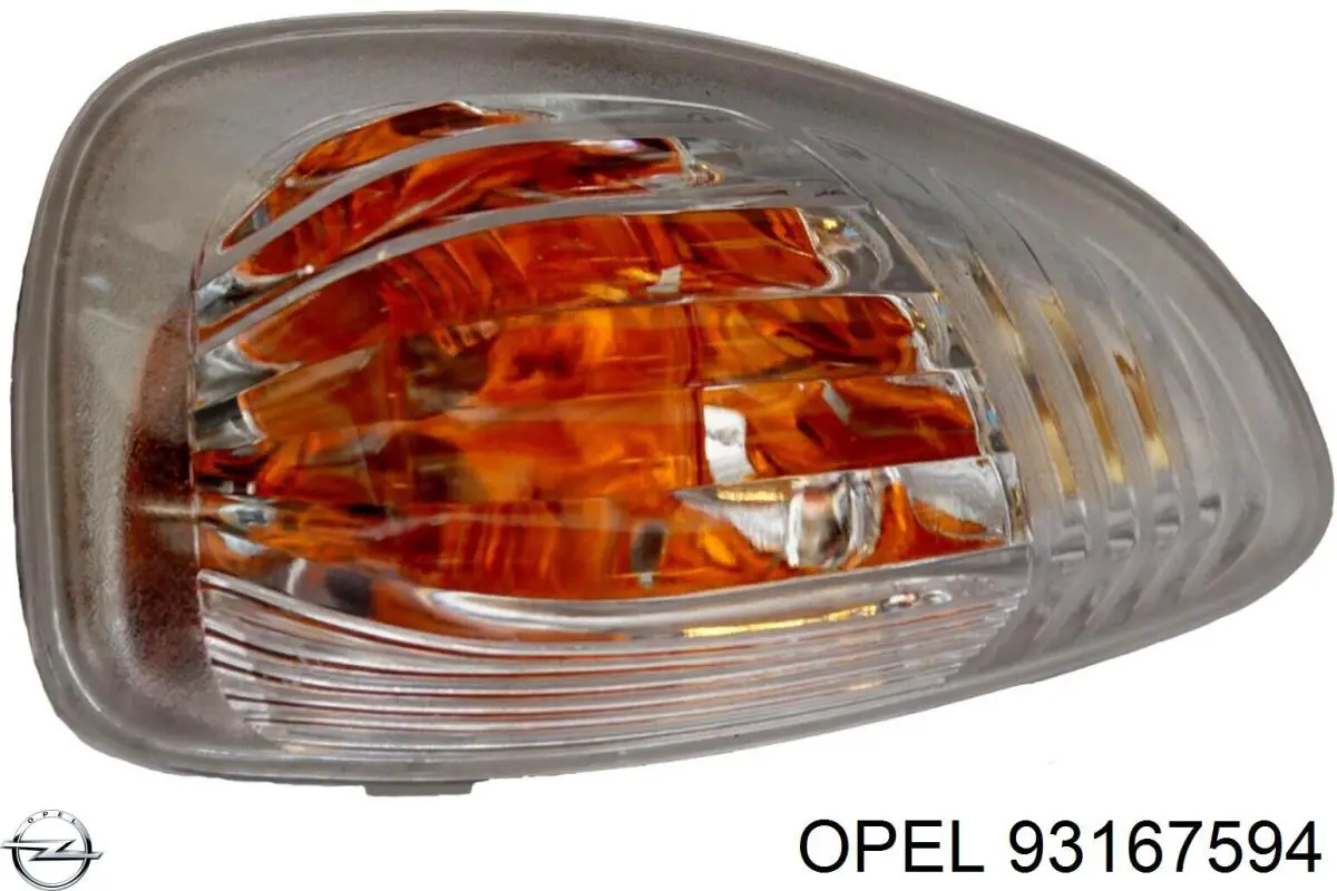 Указатель поворота зеркала правый 93167594 Opel