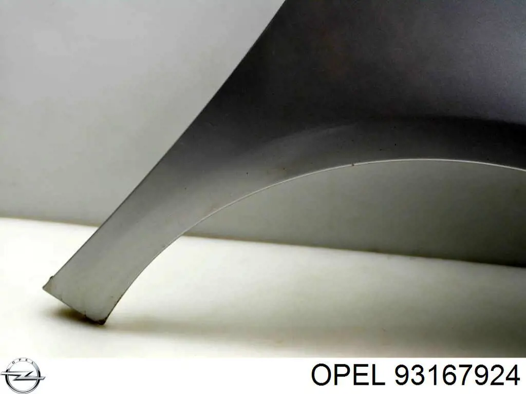 Крыло переднее правое Opel 93167924