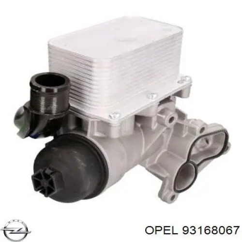 93168067 Opel caixa do filtro de óleo