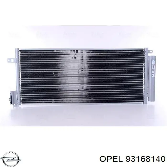 Конденсатор кондиционера Opel 93168140 цена, от 75.62 USD